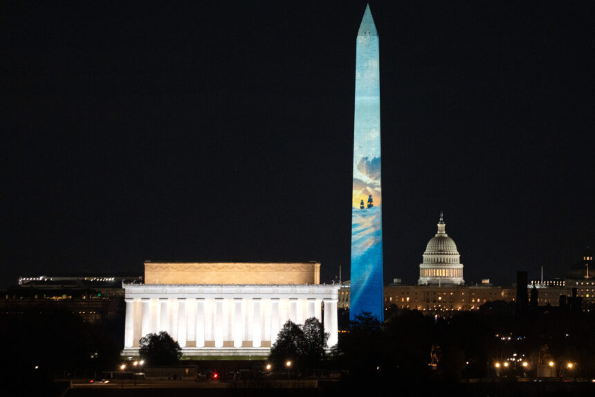 As Trump presides over stage number 250, Democrats offer their vision of patriotism