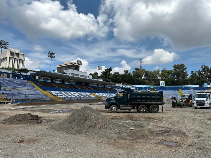 CDAG will open the tender in August for five projects of the Doroteo Guamuch Flores stadium