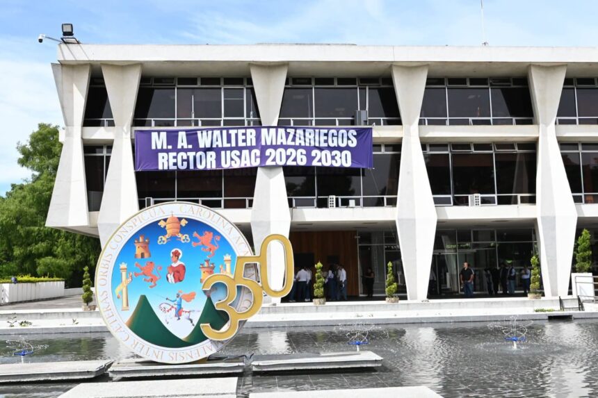 CSU names the leadership that will accompany Walter Mazariegos in his second term as rector of the USAC