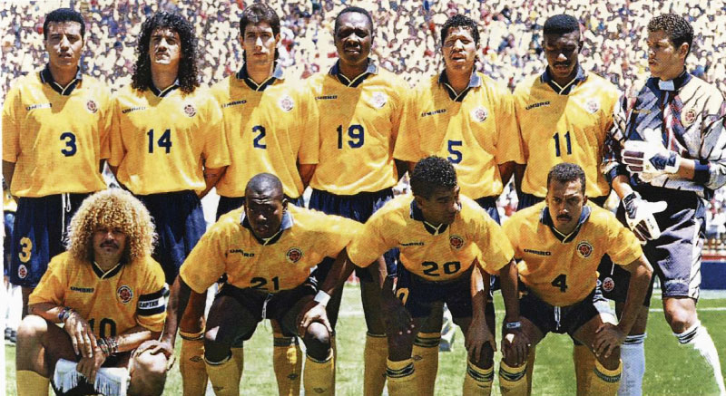 Colombia and Switzerland meet again in a World Cup 32 years after the bitter match in 1994 Colombia and Switzerland meet again in a World Cup 32 years after the bitter match in 1994