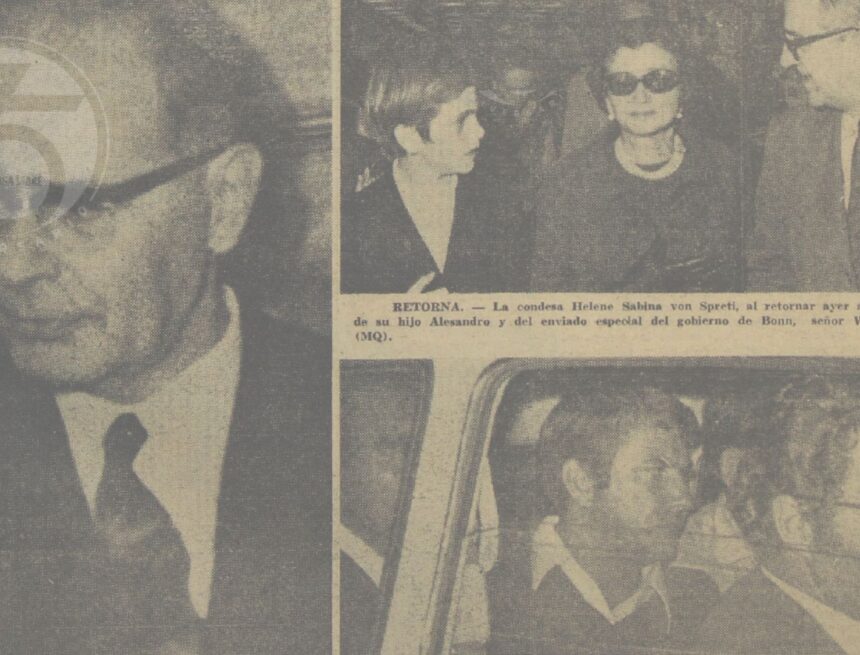 Count Karl von Spreti, German ambassador to Guatemala, is assassinated Count Karl von Spreti, German ambassador to Guatemala, is assassinated