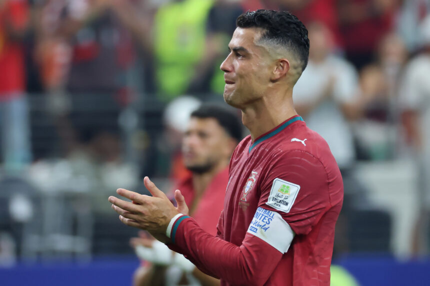 Cristiano Ronaldo says goodbye in tears after losing to Spain Cristiano Ronaldo says goodbye in tears after losing to Spain