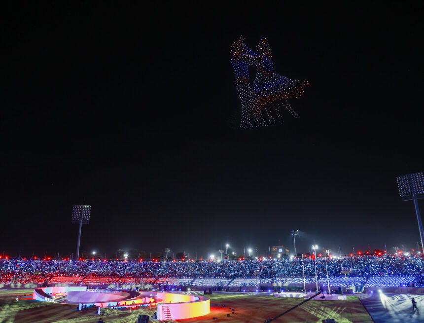 Dominican Republic inaugurates the Central American and Caribbean Games with a music and technology ceremony