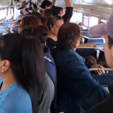 Fares on urban buses rise to Q7 in the capital and Mixco due to increases in fuel