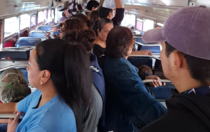 Fares on urban buses rise to Q7 in the capital and Mixco due to increases in fuel