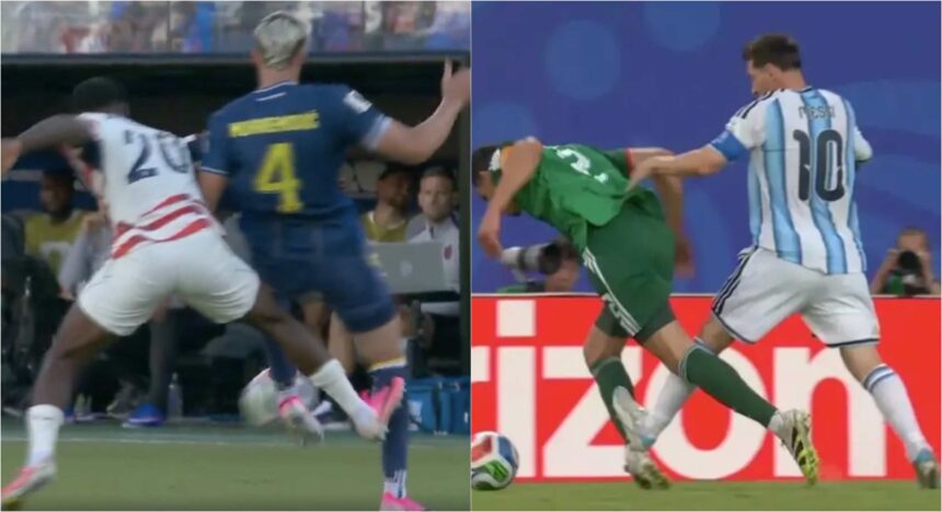 Folarin Balogun scores, is sent off and sparks comparisons with Leo Messi in the 2026 World Cup