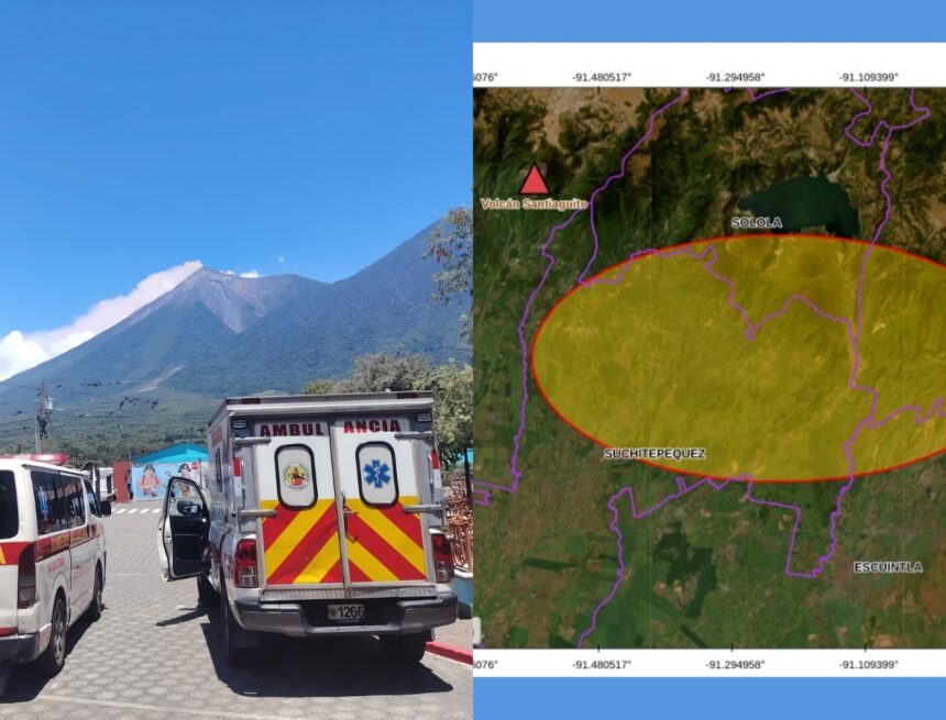 Fuego Volcano maintains expulsion of ash; They foresee dispersion for 24 hours