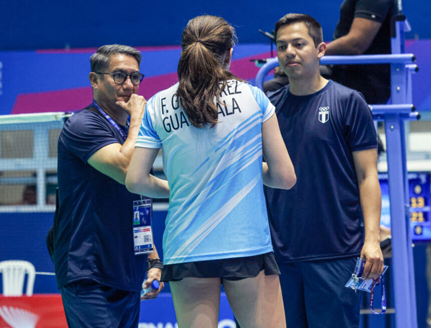 Guatemala competes in the badminton final at the Central American and Caribbean Games in Santo Domingo 2026 Guatemala competes in the badminton final at the Central American and Caribbean Games in Santo Domingo 2026