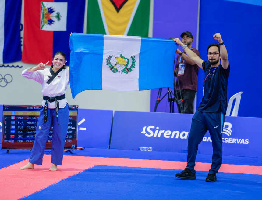Guatemala debuts with gold in the Central American and Caribbean Games and places among the first places in the medal table