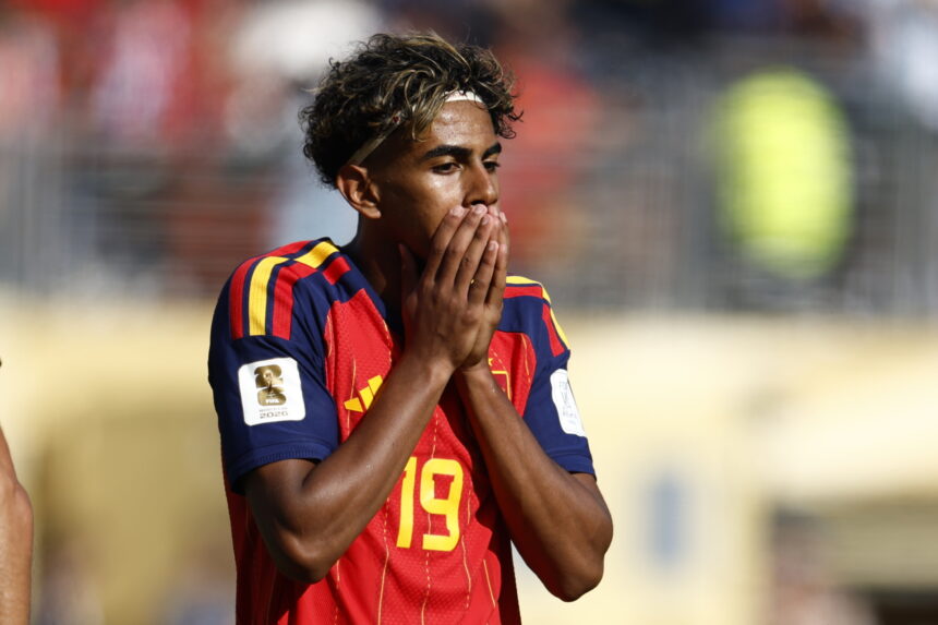 Inés García’s request to Lamine Yamal for the World Cup and how the couple celebrated Spain’s victory in the 2026 World Cup