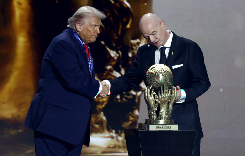 Is it true that Trump influenced the suspension of Folarin Balogun’s red card?