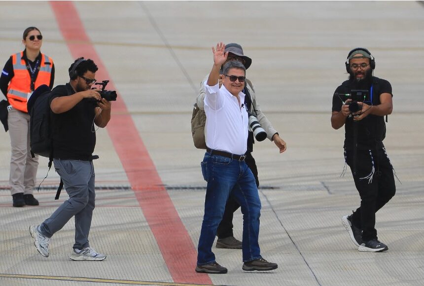 Juan Orlando Hernández returns to Honduras to face justice after a pardon in the US.