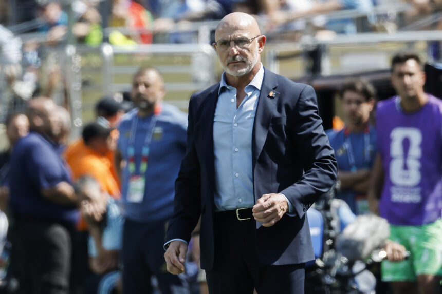 Luis de la Fuente criticizes the behavior of members of the Argentina team Luis de la Fuente criticizes the behavior of members of the Argentina team