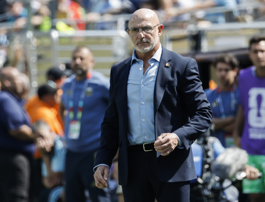 Luis de la Fuente criticizes the behavior of members of the Argentina team Luis de la Fuente criticizes the behavior of members of the Argentina team