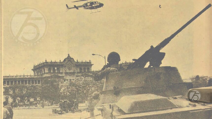 Military coup overthrows General Lucas García