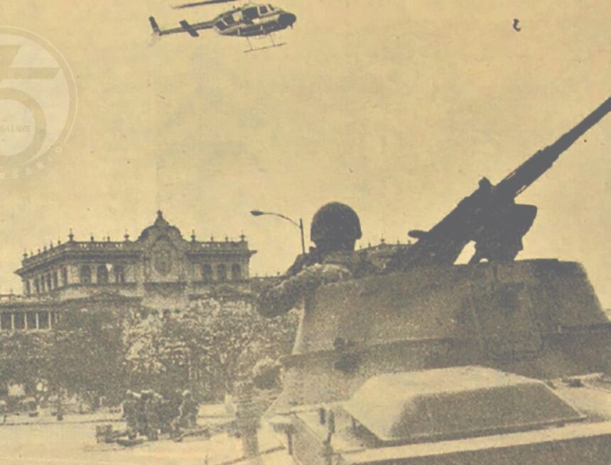 Military coup overthrows General Lucas García