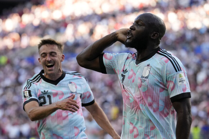Mocking Trump? Romelu Lukaku’s celebration after Belgium’s fourth goal and eliminating the USA from the World Cup