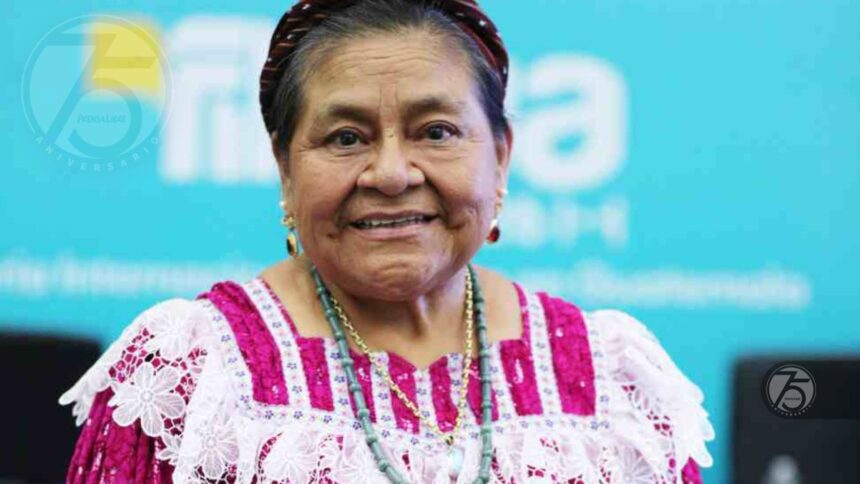Nobel Peace Prize awarded to Rigoberta Menchú