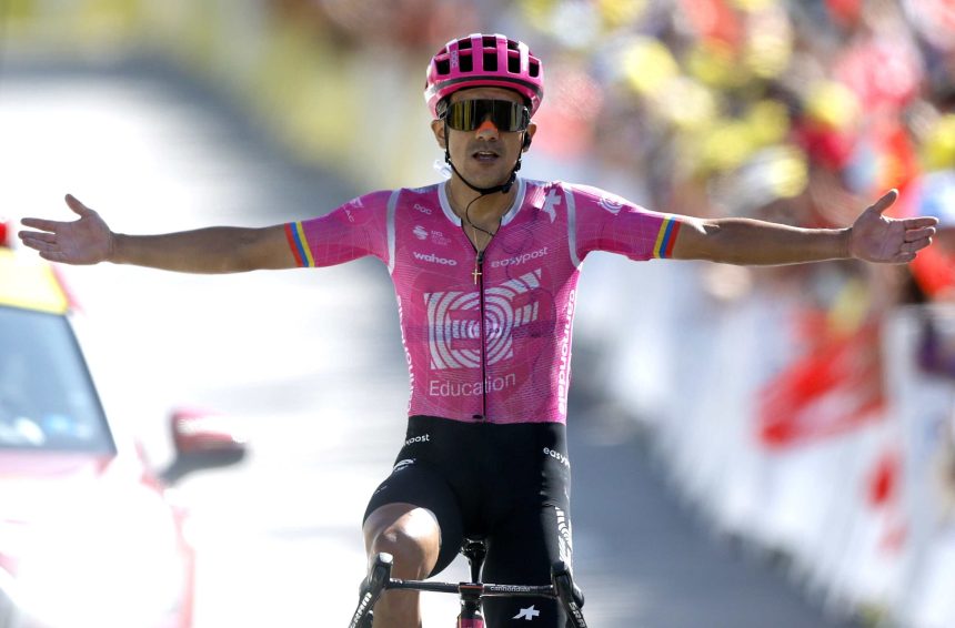 Richard Carapaz conquers a spectacular stage of the Tour de France: what connection does he have with Guatemala? Richard Carapaz conquers a spectacular stage of the Tour de France: what connection does he have with Guatemala?