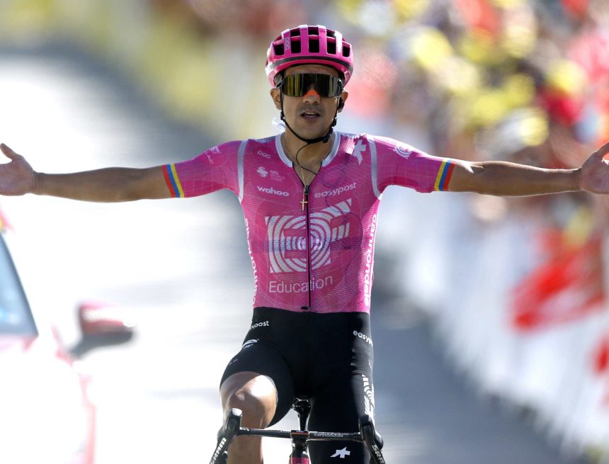 Richard Carapaz conquers a spectacular stage of the Tour de France: what connection does he have with Guatemala?