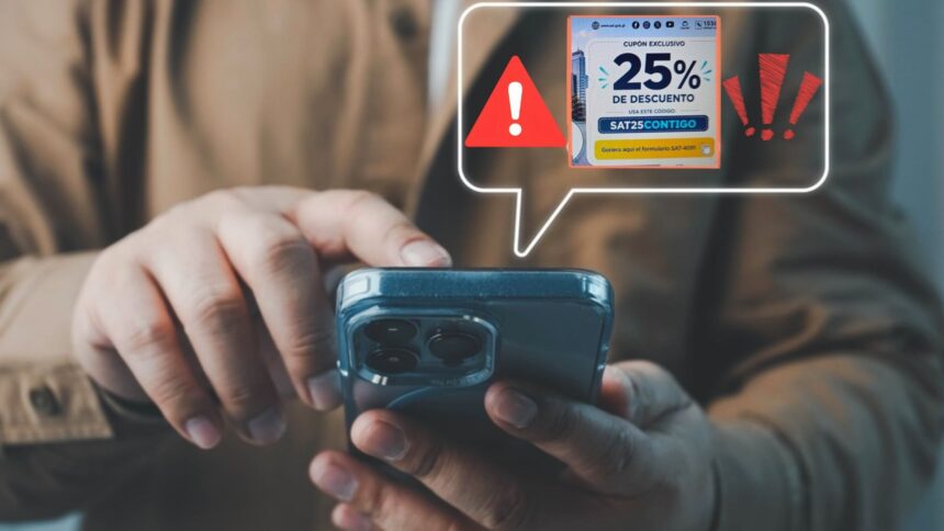 Scammers use the SAT identity to offer a false 25% discount on vehicle circulation tax