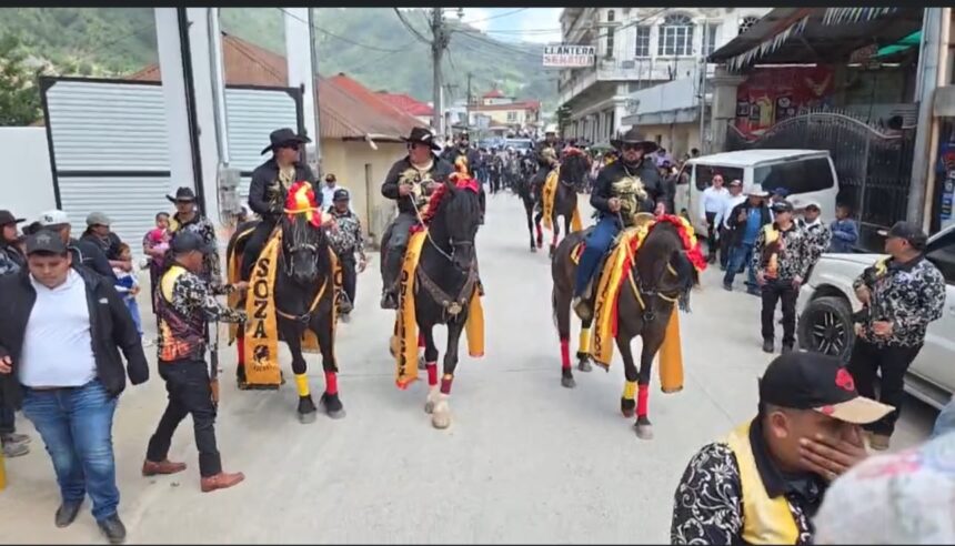 The Police identify “durango” and “cadenas” as the leaders of the equestrian parade in San Pedro Soloma, Huehuetenango