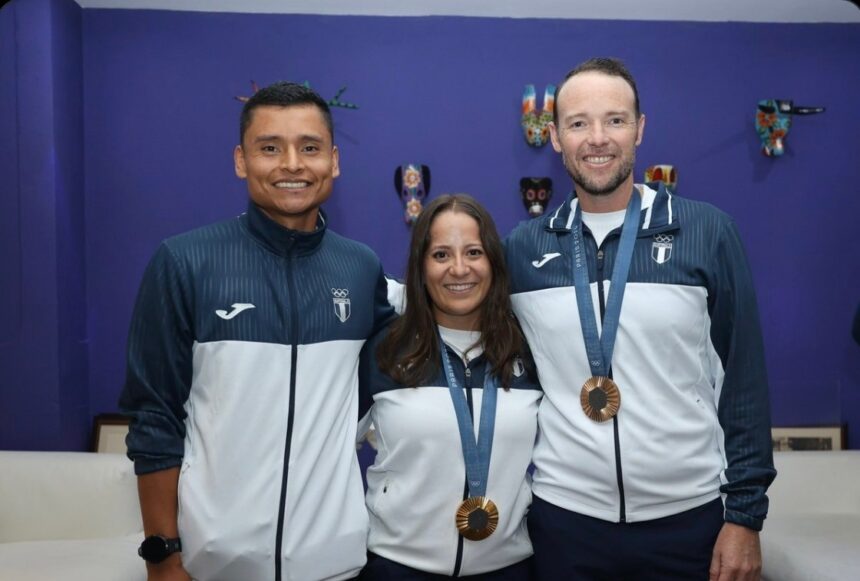 The three Olympic medalists lead the historic Guatemalan delegation for Santo Domingo 2026 The three Olympic medalists lead the historic Guatemalan delegation for Santo Domingo 2026