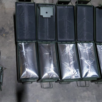 They locate 70 explosives hidden in a box with an alleged shipment of vehicle spare parts