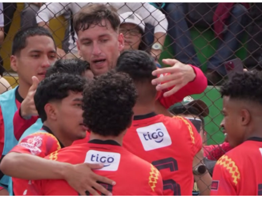 This is how Germán Águila scored San Pedro FC’s first historic goal in the National League