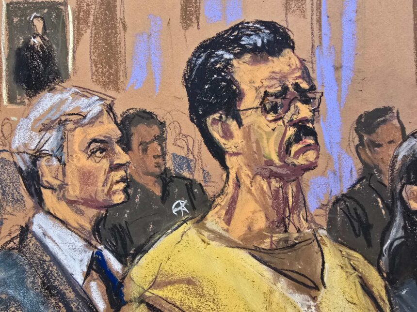 This is how Nicolás Maduro was seen in his third hearing in New York