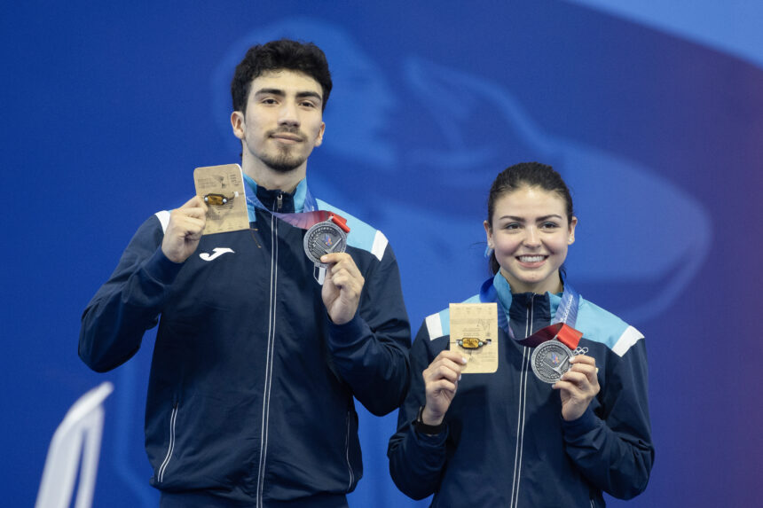 This is how the 15 medals are distributed