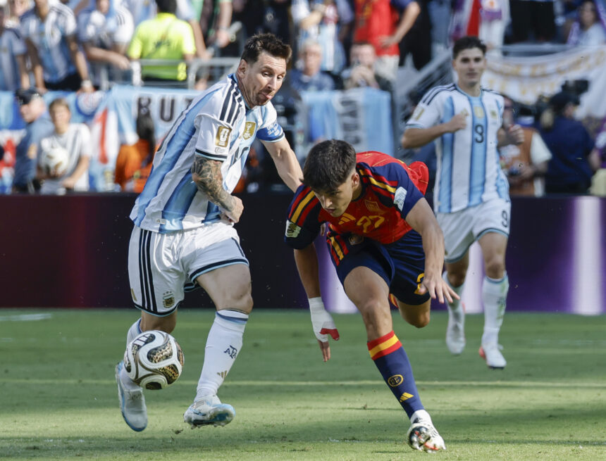 This was the return of Lionel Messi to Argentina after the runner-up in the 2026 World Cup