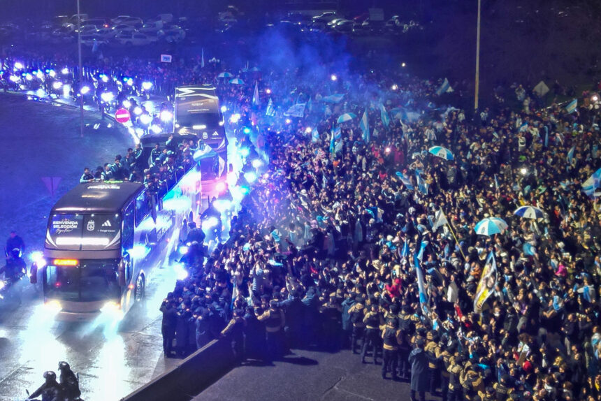 This was the return of the Argentine team This was the return of the Argentine team