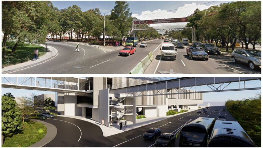 This will be the El Trébol Complex and the 5 construction phases of Station 4, Trébol 1