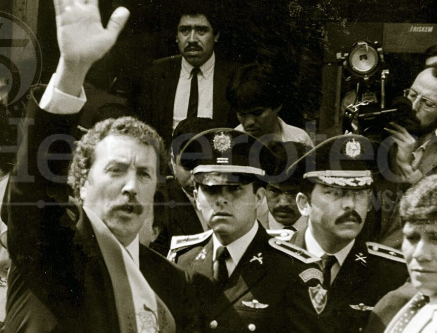 Vinicio Cerezo assumes the presidency