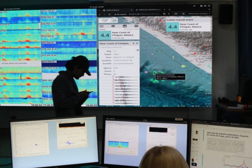 Was it a seismic swarm? Insivumeh explains why there have been more than 40 aftershocks this July 17