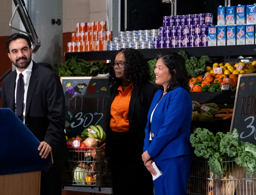 What are the supermarkets with cheap prices of the socialist Mamdani government in New York like?