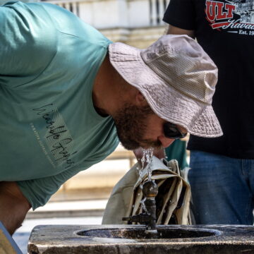 What areas will be at risk from high temperatures