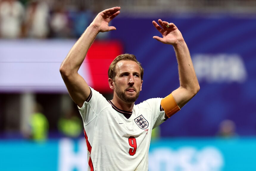 What record did Harry Kane achieve after scoring a double with England in the 2026 World Cup?