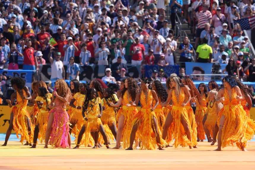 Who is the Salvadoran who danced with Shakira in the 2026 World Cup final?