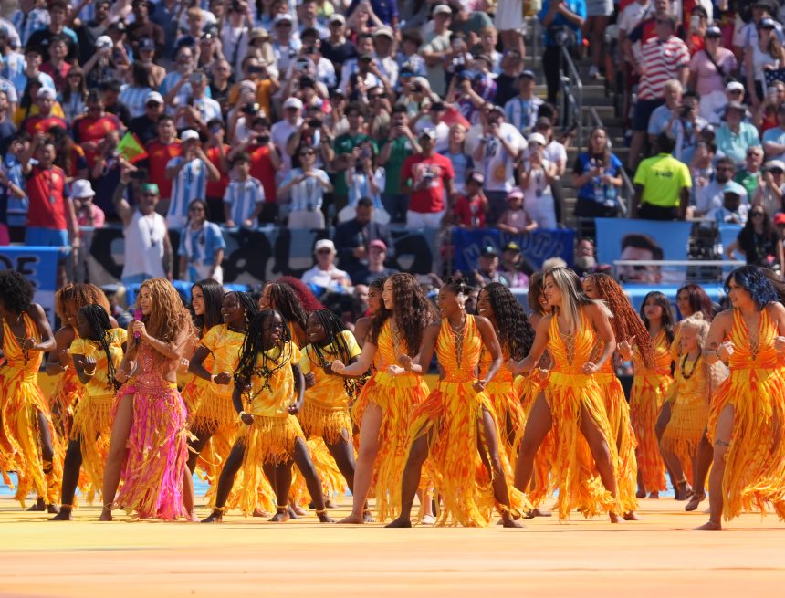 Who is the Salvadoran who danced with Shakira in the 2026 World Cup final?