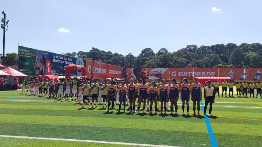 Young soccer players from four countries compete in the final of the Claro 2026 Super League in Guatemala
