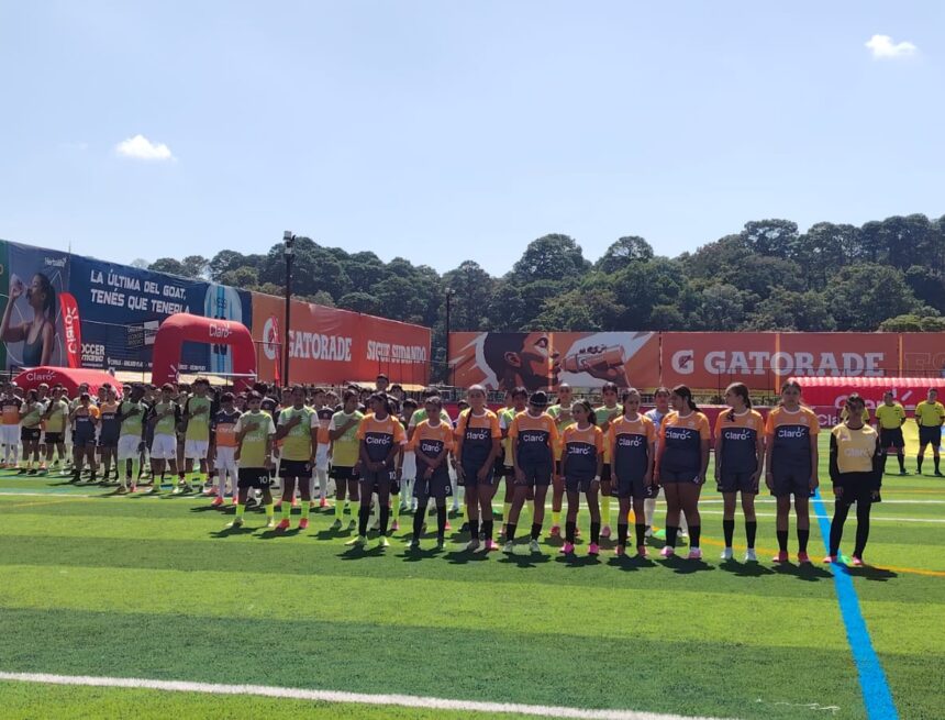 Young soccer players from four countries compete in the final of the Claro 2026 Super League in Guatemala