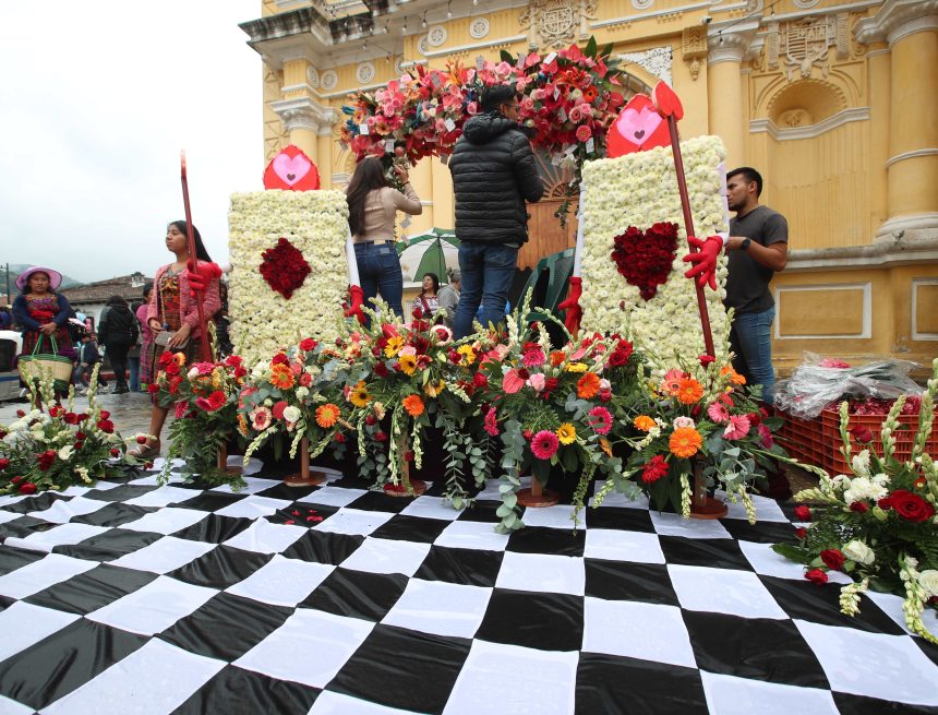 agenda, “Spring Begins” parade and floral contests
