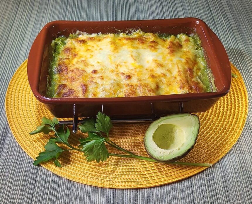 chicken enchiladas recipe in green sauce