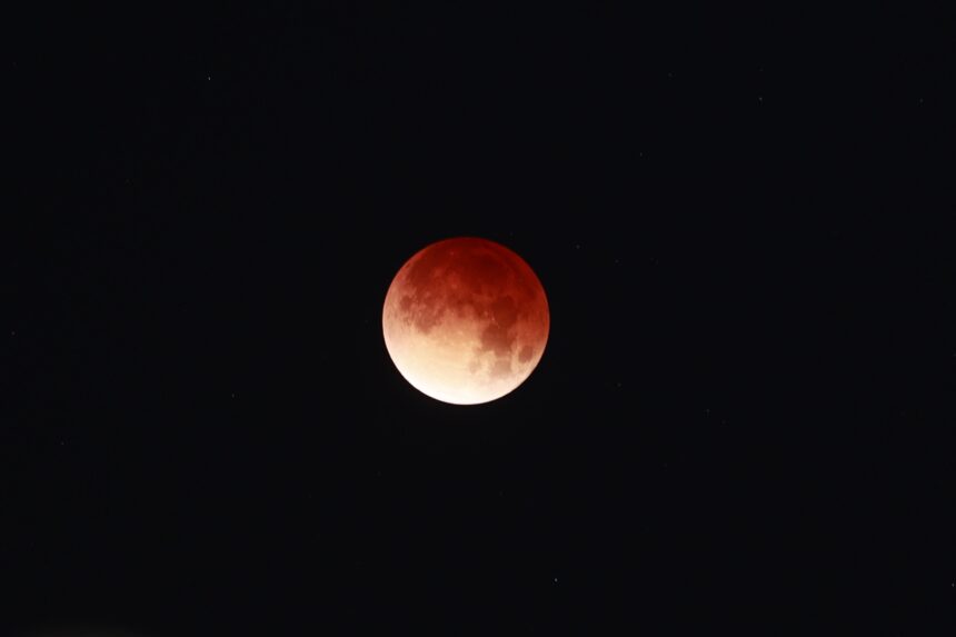 lunar eclipse, conjunctions, meteor shower and lunar phases