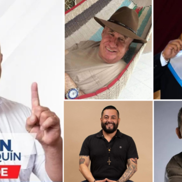 the eight former mayors of Guatemala who have been implicated in the transfer of drugs to the United States.