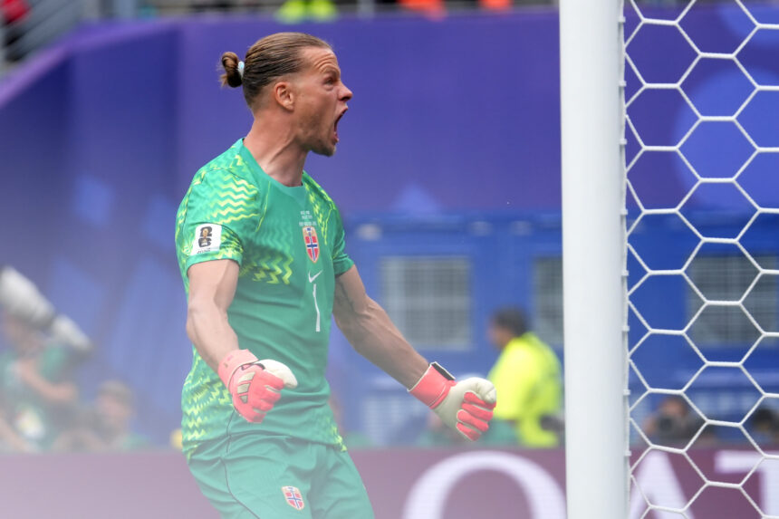 the goalkeeper without a team who became Norway’s hero against Brazil