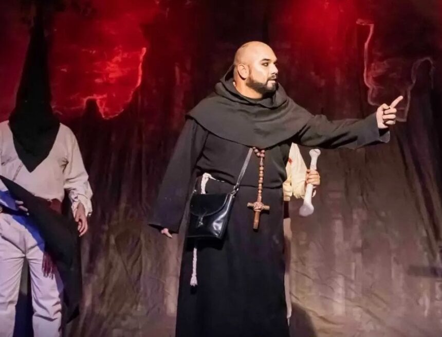 the play that recreates the legend of The Curse of San Juan Perdido